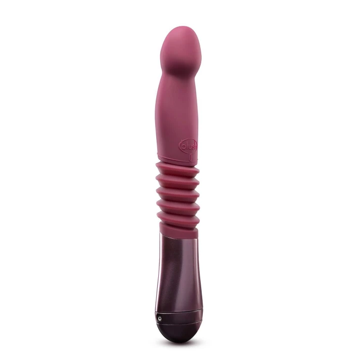 Dildo Temptasia Trixie, silikon, 10 cali, wodoodporny, z trzema prędkościami thrustingu