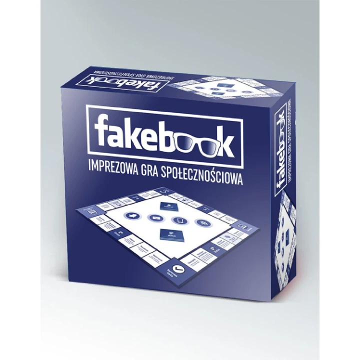 Gra planszowa Fakebook - Interaktywna gra towarzyska, poprawiająca relacje, dla 2-6 graczy