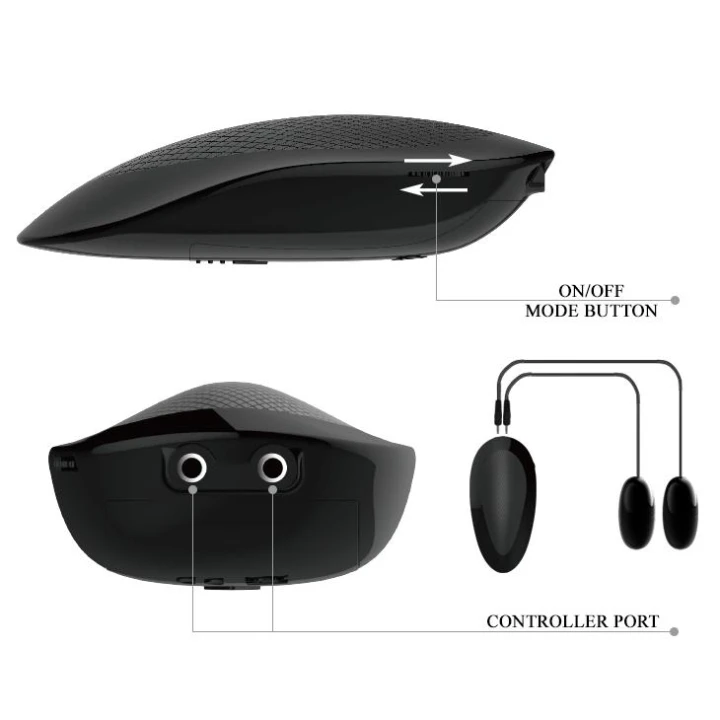 Wibrator do analnego i waginalnego użycia CRAZY BULL - podwójne otwory, wibracje, TPR