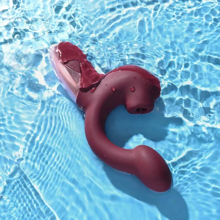 Wibrator z funkcją lizania Magic Motion Ponder — 2 silniki, 10 trybów lizania, app control