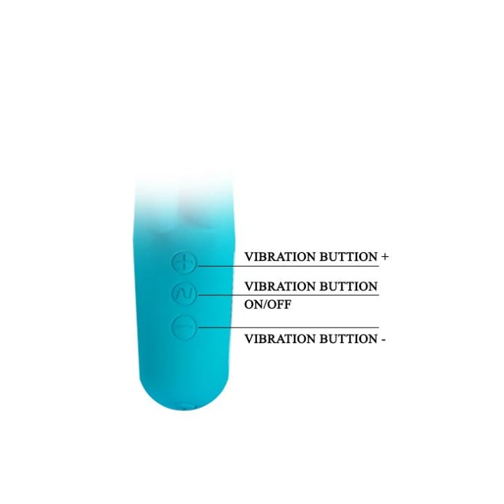 Wibrator do punktu G PRETTY LOVE - CHRIS, 7 wibracji, silikon, wodoodporny