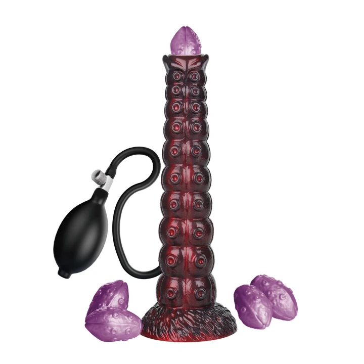 Dildo Power Monsters Voidclaw Brute 29 cm, teksturowany silikon, średnica 5,7 cm