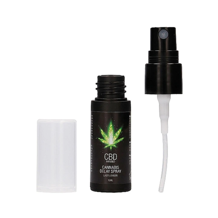 Spray opóźniający wytrysk CBD - 15 ml, łagodny, miejscowe znieczulenie, łatwe zastosowanie
