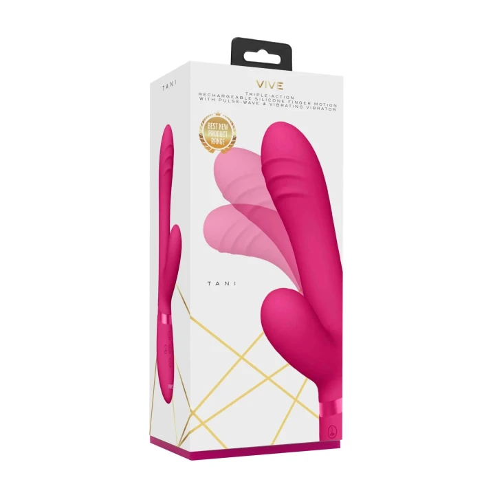 Wibrator G-spot VIVE Tani - 3 silniki, wodoodporny, 10 funkcji