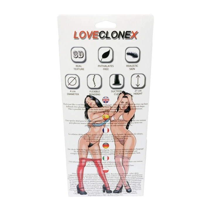 Dildo LOVECLONEX 7,5