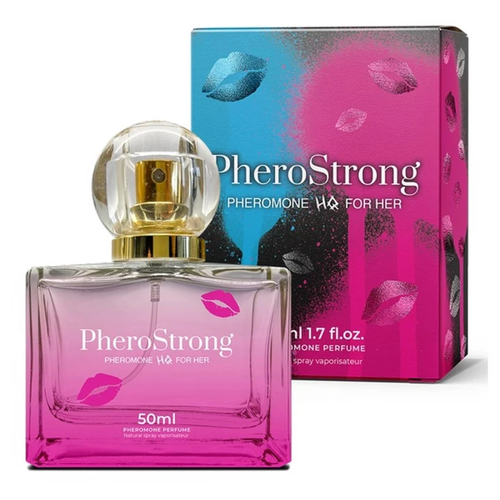 Perfumy feromonowe PheroStrong HQ dla Niej 50ml – intensywne nuty, przyciągające zapachy