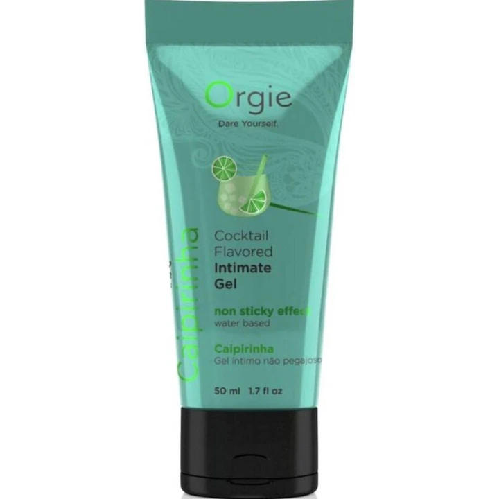 Żel intymny na bazie wody - Caipirinha - 50ml, długotrwały, nietłusty, łatwy do usunięcia