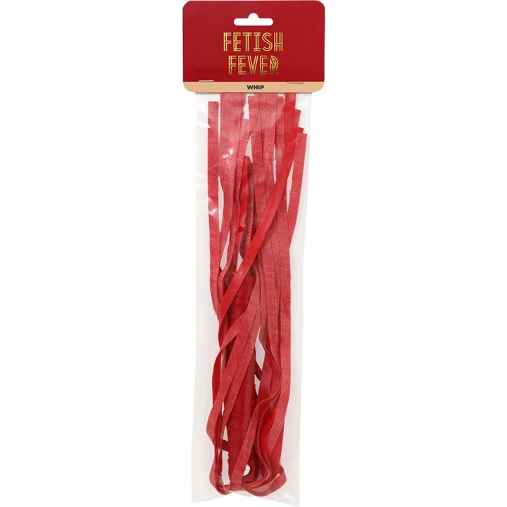 Bicz Fetyszy - Fetish Fever - Czerwony, wysokiej jakości, elegancki design
