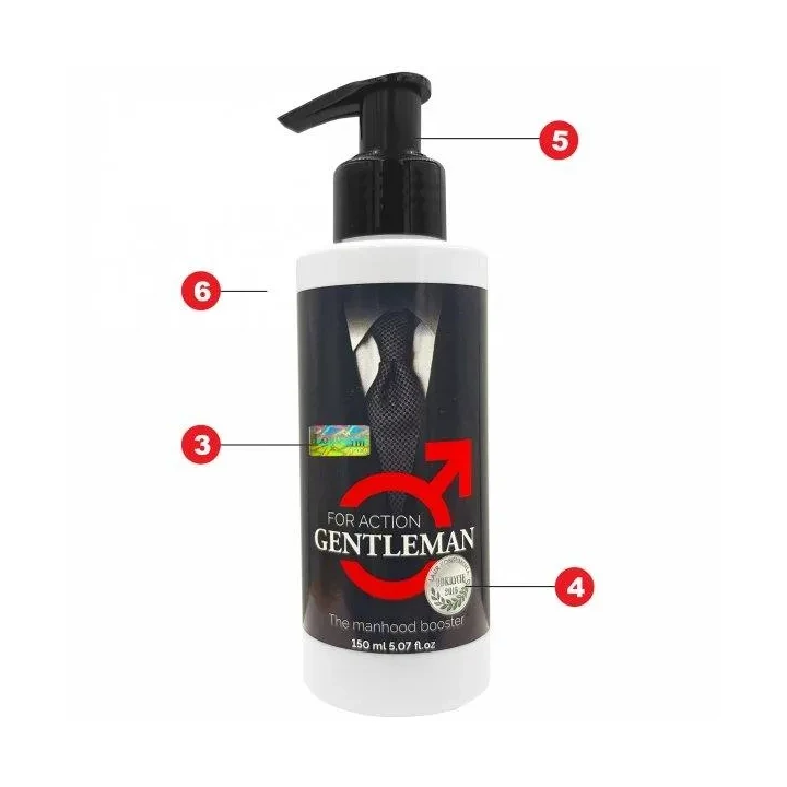 Żel stymulujący POTENCY GENTLEMAN 150ML - zwiększa erekcję, wodna baza, działanie mrowiące