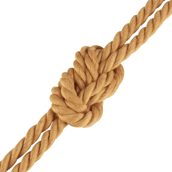 Sznur do bondage Rebellion Reign 10m, konopie i poliester, szerokość 6mm
