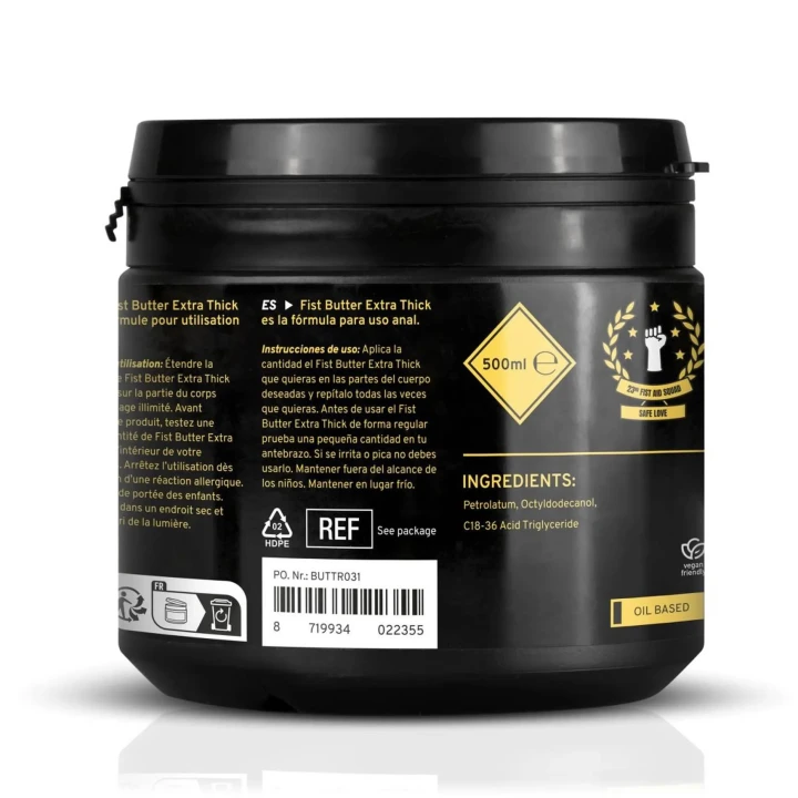 Żel do Fistingu BUTTR - Extra Gęsty, 500 ml, Długotrwały Poślizg, Luksusowe Doznania