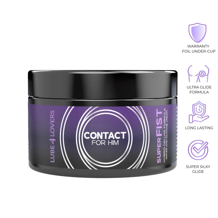 Lubrykant analny Super Fist - 250 ml, ekstra gęsty, długotrwałe nawilżenie, komfort użycia