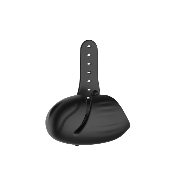 Wibrator na penisa z regulowanym mocowaniem, silikonowy, wodoodporny, 8 trybów wibracji