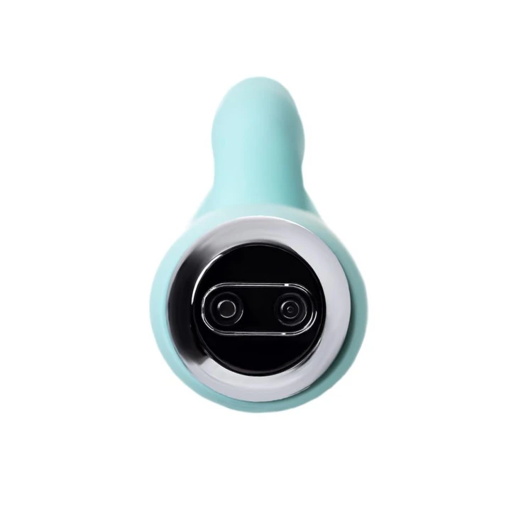 Stymulator łechtaczki MILO, Silikonowy, 10 trybów wibracji, zakrzywiona główka 20cm