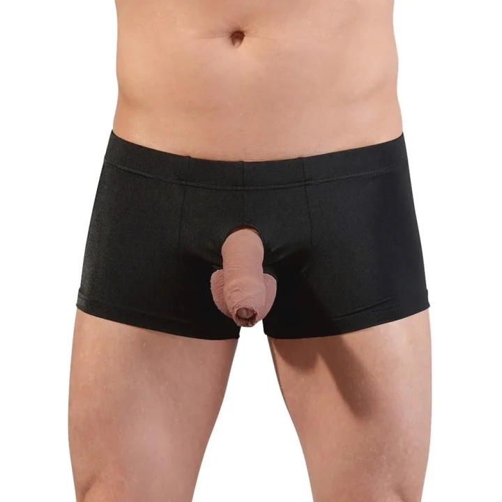 Spodenki Męskie XL z Poliamidu 80% i Elasthanu 20% – Dopasowane z Otworami Stymulującymi