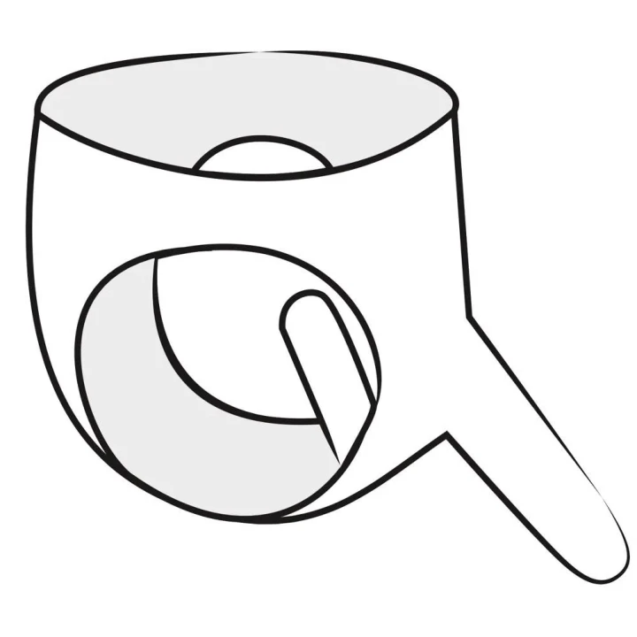 Majtki lateksowe – czarne S-L, 100% lateks, z podwójnym dildem, naturalny kształt