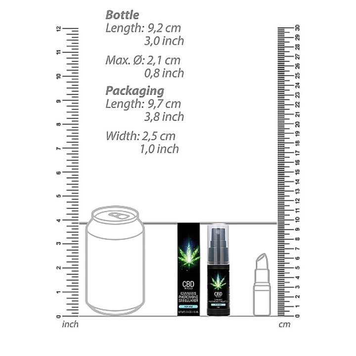 Feromony Stimulator CBD dla Mężczyzn - 15ml, Sensfeel, wydłużone działanie, atrakcyjność