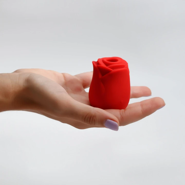 Stymulator clitoralny Crushious Rosita, 7 trybów, wodoodporny, silikonowy