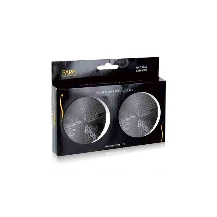 Zasłonki na sutki PARIS HOLLYWOOD - hipoalergiczne, złocone, średnica 58 mm