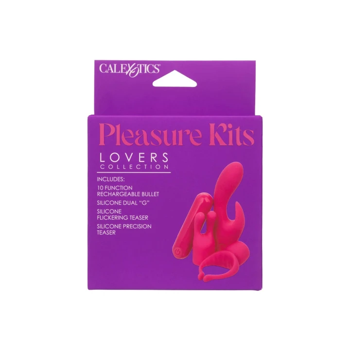 Zestaw przyjemności wodoodporny The Lovers Collection z 10 trybami wibracji IPX7