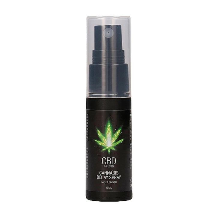 Spray opóźniający wytrysk CBD - 15 ml, łagodny, miejscowe znieczulenie, łatwe zastosowanie