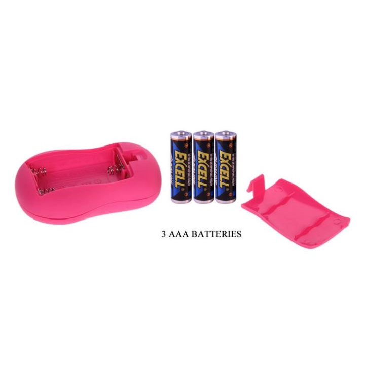 Stymulator sutków BAILE Crazy Beauty – 7 trybów wibracji, pompki próżniowe