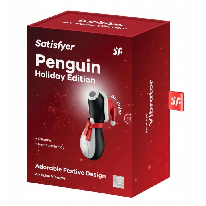 Stymulator łechtaczki Satisfyer Pro Penguin - silikon, wodoodporny, 11 programów