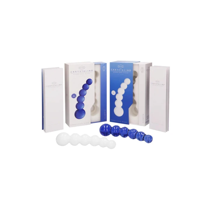 Dildo szklany - Planets, 18,5 cm, ręcznie wykonany, borokrzemowe szkło