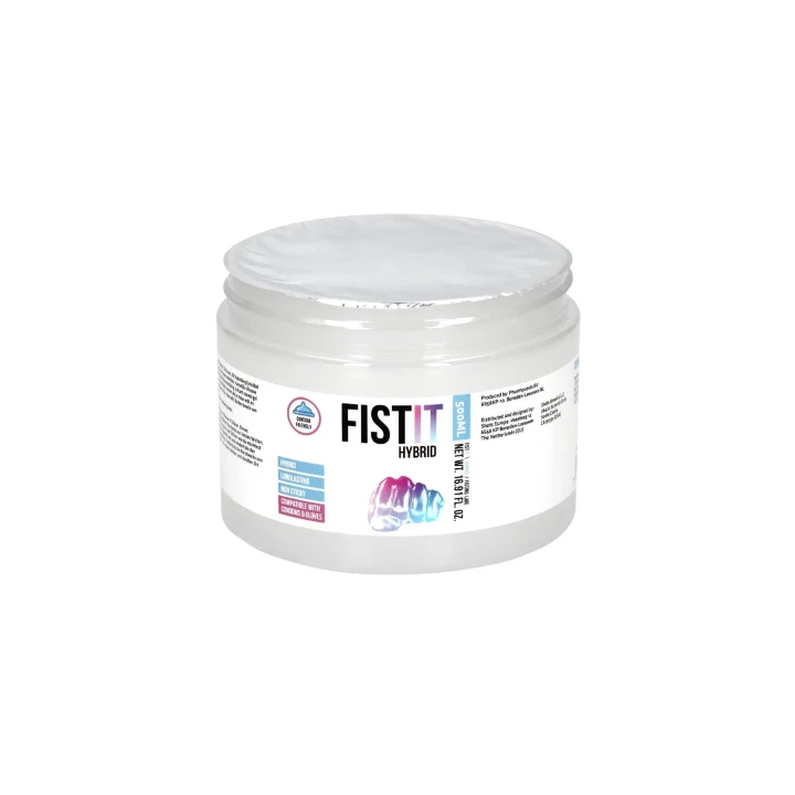 Lubrykant hybrydowy Fist It 500 ml – woda i silikon, łatwe aplikacja, komfort użycia