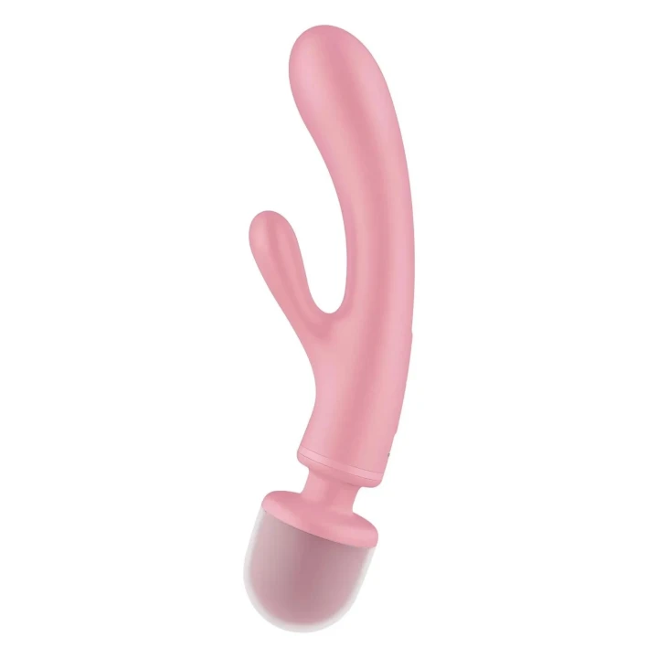 Wibrator punktu G Satisfyer Triple Lover - 3 silniki, 24 tryby prędkości