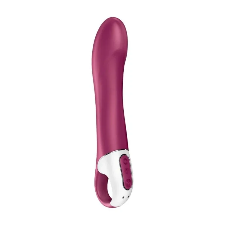 Wibrator Satisfyer Big Heat – ogrzewanie, Bluetooth, silikon medyczny