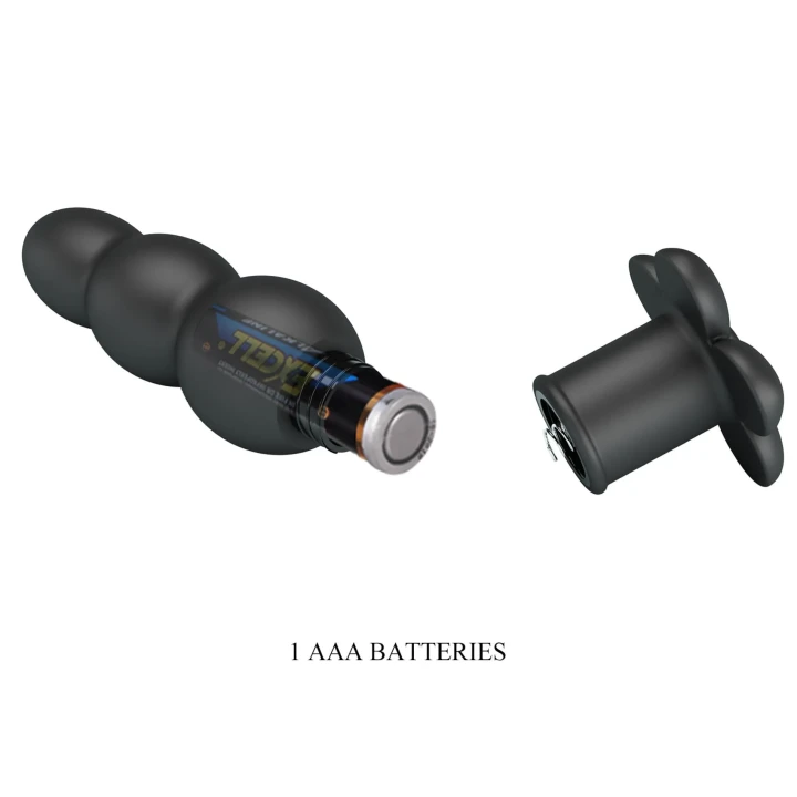 Wtyk analny, Pretty Love Jadier, silikon, 10 trybów wibracji, ergonomiczny kształt 11cm