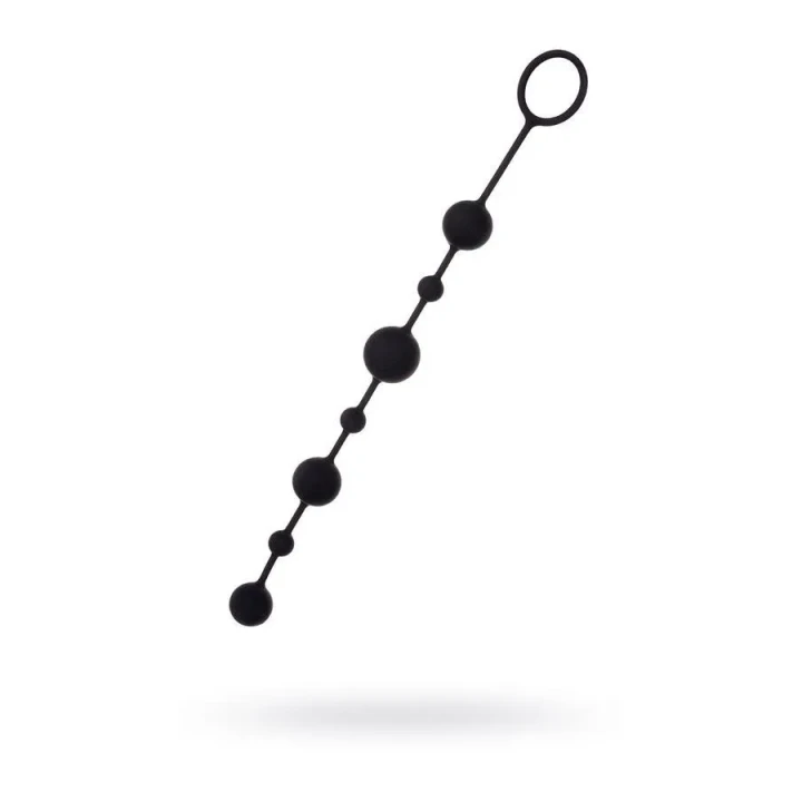 Koraliki analne A-TOYS Coron, silikon, wodoodporne, 7 kulek, 39,5 cm