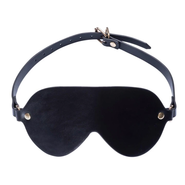 Zestaw do bondage Bad Kitty - 6 części, skóra syntetyczna, regulowane paski, złote detale