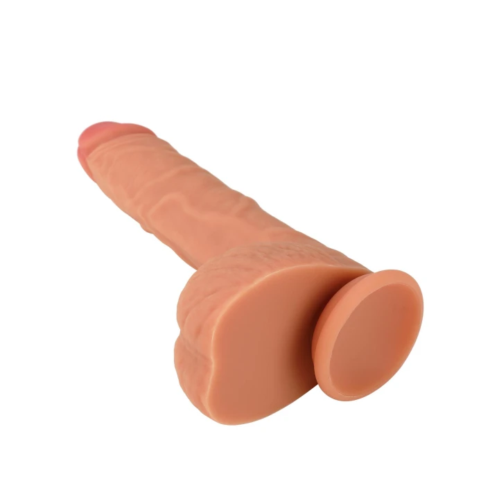 Dildo INFERNO HIDDEN DESIRE 23 cm, silikon, realistyczny, przyssawka