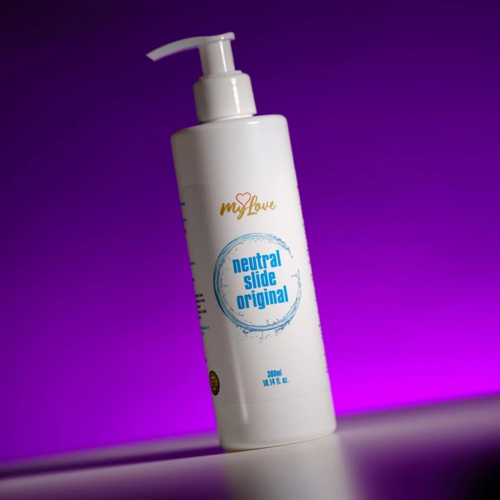 Żel intymny MyLove Neutral Slide 300 ml - bezzapachowy, długotrwały poślizg, aksamitna konsystencja