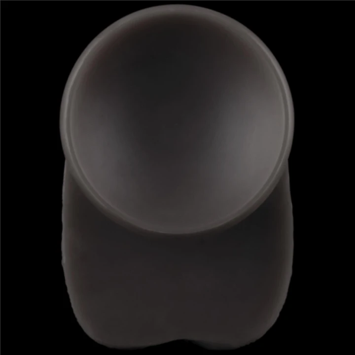 Dildo XXL Dual-layerowy z silikonem platynowym 16'' - elastyczny, realistyczny, przyssawkowy