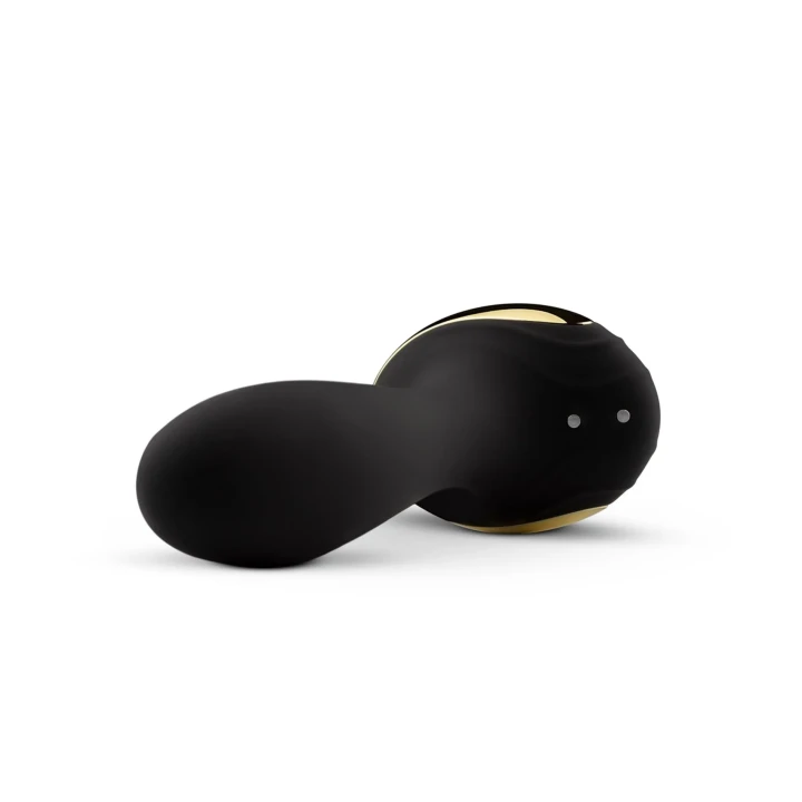 Wibrator analny z funkcją ogrzewania, 10 trybów, medyczny silikon