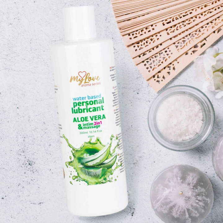 Żel intymny do masażu MyLove Aroma Series Aloe Vera 2w1 300 ml