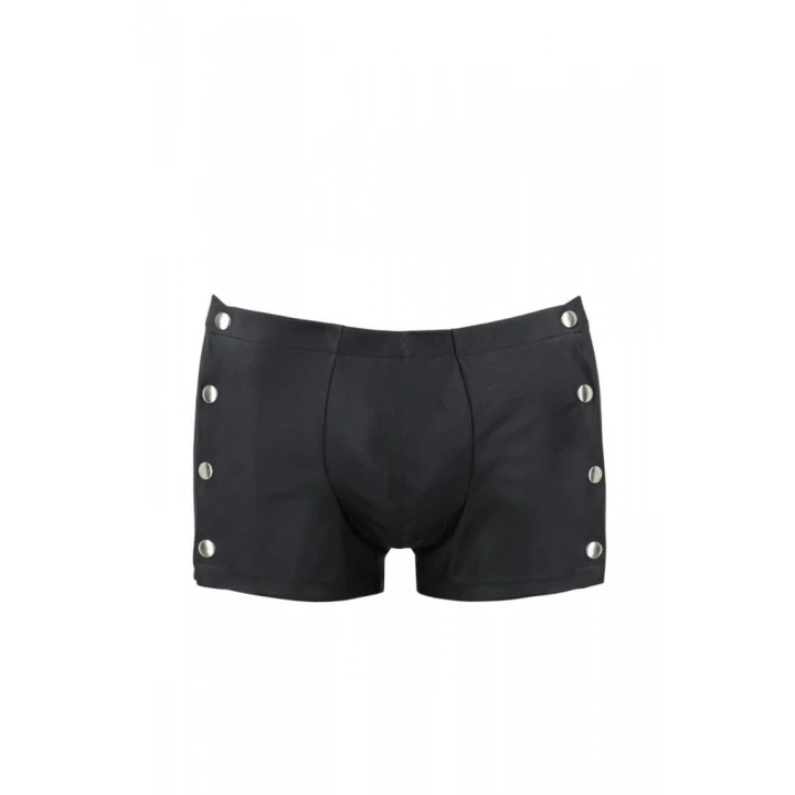 Szorty krótkie David, S/M, czarne - Oeko-Tex, antyfarbujące, wygodne