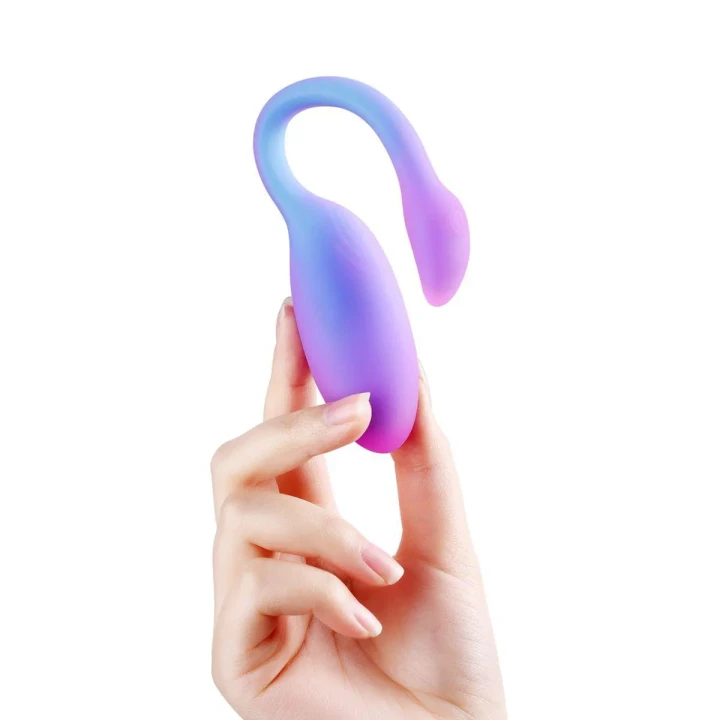 Wibrator noszony Magic Motion Flamingo Max — sterowanie aplikacją, squeeze-control, wodoodporny