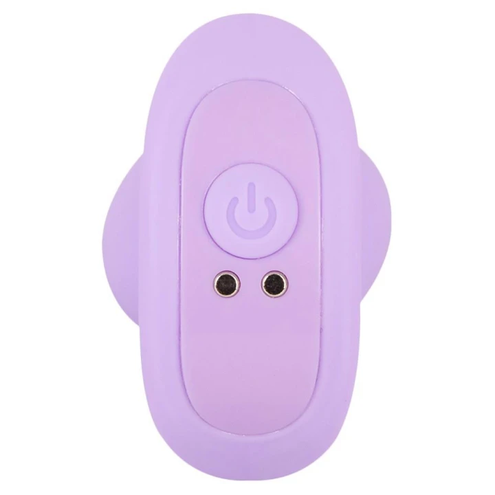 Wtyk wibracyjny silikonowy Cuties, 7 trybów, długość 8 cm, ergonomiczny stoper