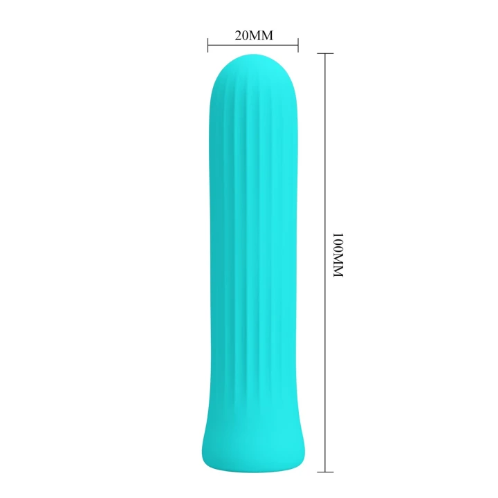 Wibrator silikonowy, Pretty Love, 12 prędkości, cichy silnik