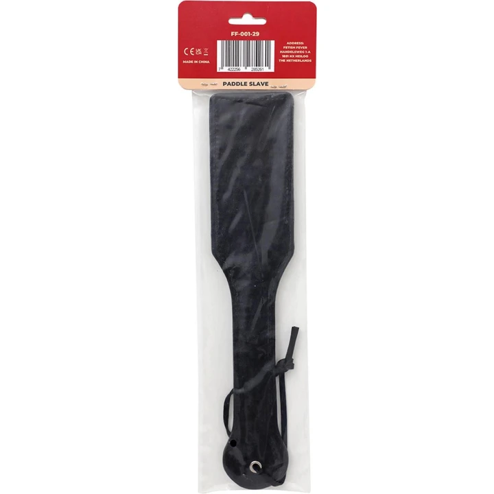 Paddle BDSM - Fetish Fever - Wysokiej jakości, czarna, z eleganckimi detalami