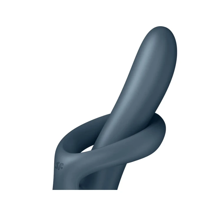 Stymulator łechtaczkowy Satisfyer Heat Flex 4, silikon, wodoszczelny, ogrzewanie 39°C