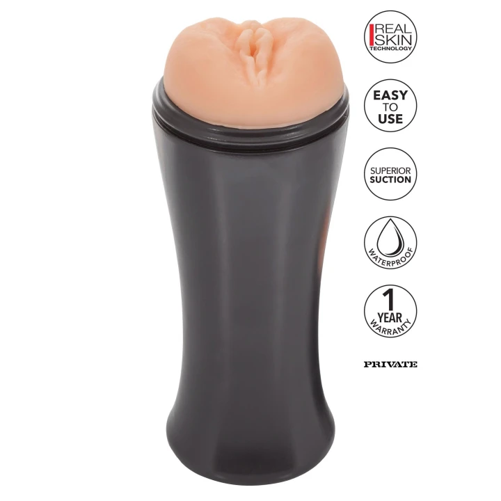 Masturbator podróżny Private Original To Go, wodoodporny, z realistyczną teksturą