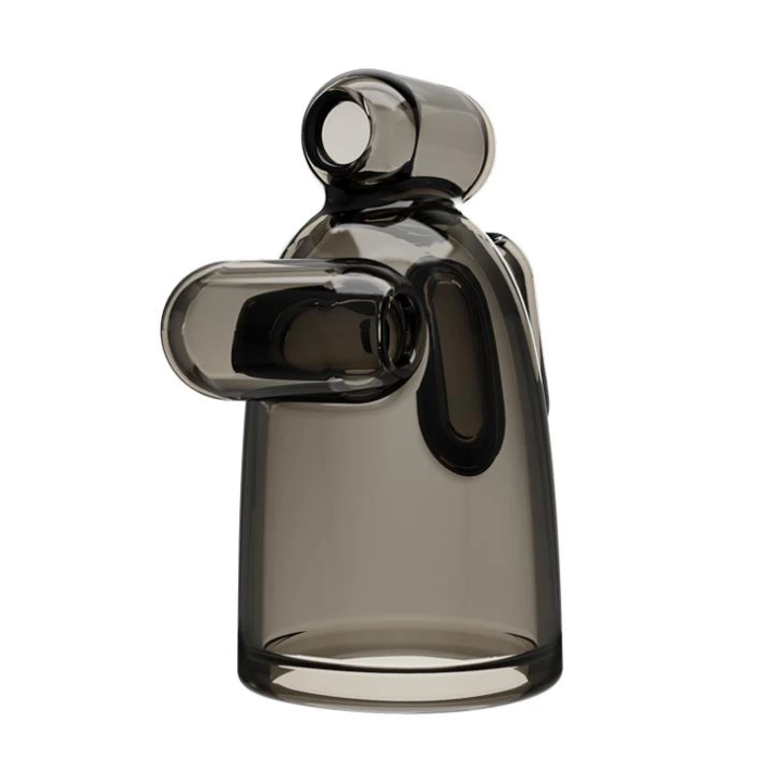 Nakładka wibracyjna na penisa PRETTY LOVE z kulkami, materiał TPR/ABS, długość 6,2 cm