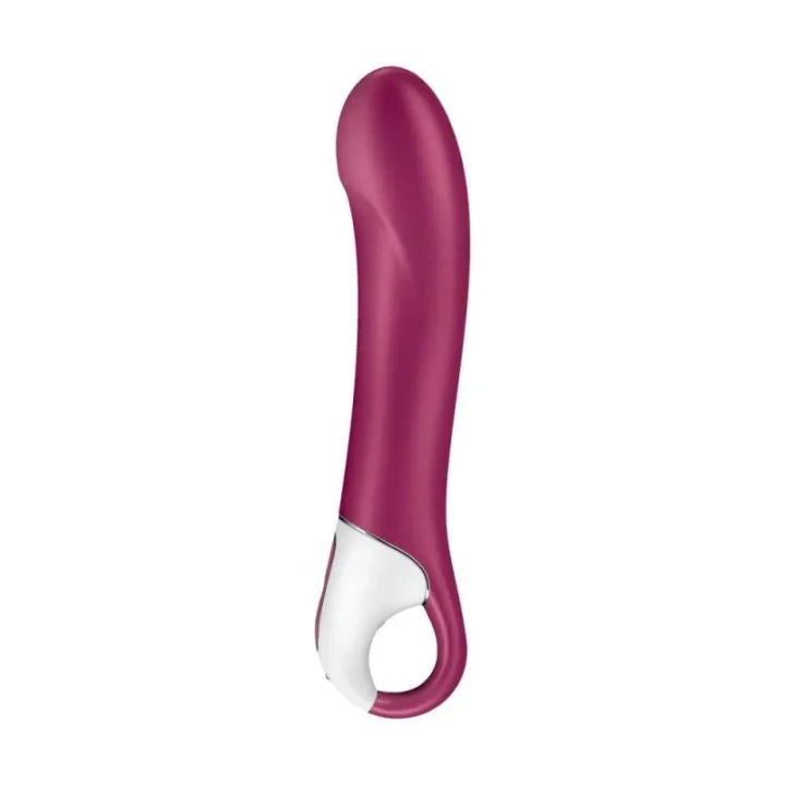 Wibrator Satisfyer Big Heat – ogrzewanie, Bluetooth, silikon medyczny