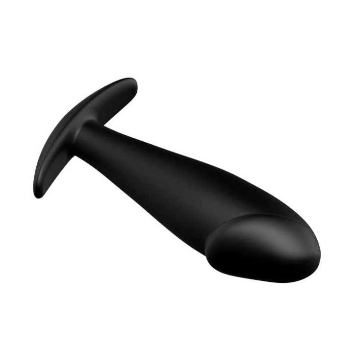Korek analny PRETTY LOVE - silikonowy, 12 funkcji wibracji, wodoodporny