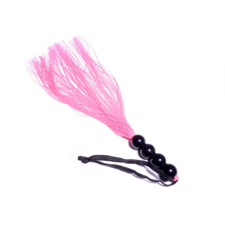 Pejcz silikonowy 37 cm - B-Series, wodoodporny, mocny, różowy